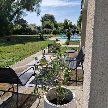 Demeure En Pierre Avec Piscine Privee Villa Etauliers Exterior foto